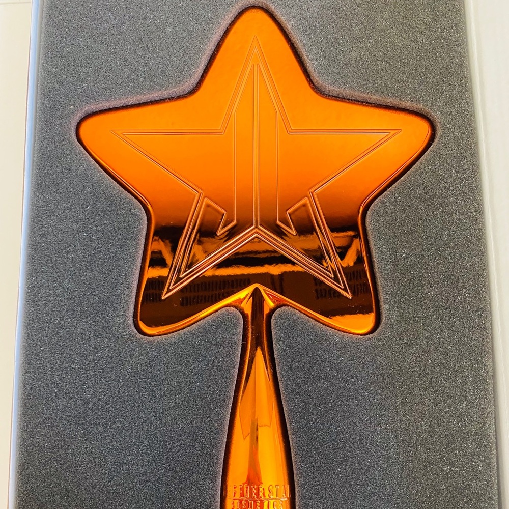 Jeffree Star Orange Chrome Mirror